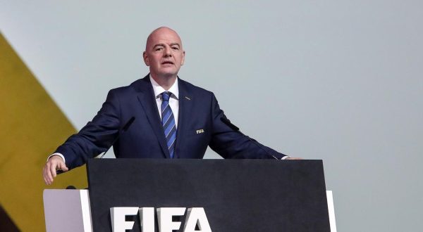 31.03.2022., Katar,  Doha - 72. FIFA Kongres odrzava se u Dohi, domacinu Svjetskog prvenstva koji se odrzava od 21. studenog do 18. prosinca ove godine. Predsjednik FIFE Gianni Infantino. Photo: Igor Kralj/PIXSELL