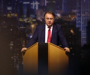 02.05.2023., Mostar, Bosna i Hercegovina - Izraleska veleposlanica Galit Peleg svecano je otvorila 24. Gospodarski sajam u Mostaru. Otvaranju su nazocili mnogobrojni politicari kako iz Bosne i Hercegovine tako i iz regije. Na otvaranju se obratio i predsjednik Vlade Republike Hrvatske Andrej Plenkovic. 



 Photo: Denis Kapetanovic/PIXSELL