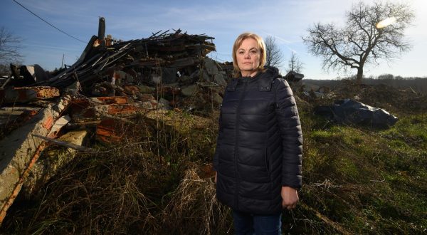 03.01.2023., Majske Poljane - Branka Baksic Mitic, humanitarka i dogradonacelnica Gline.
 Photo: Davor Puklavec/PIXSELL