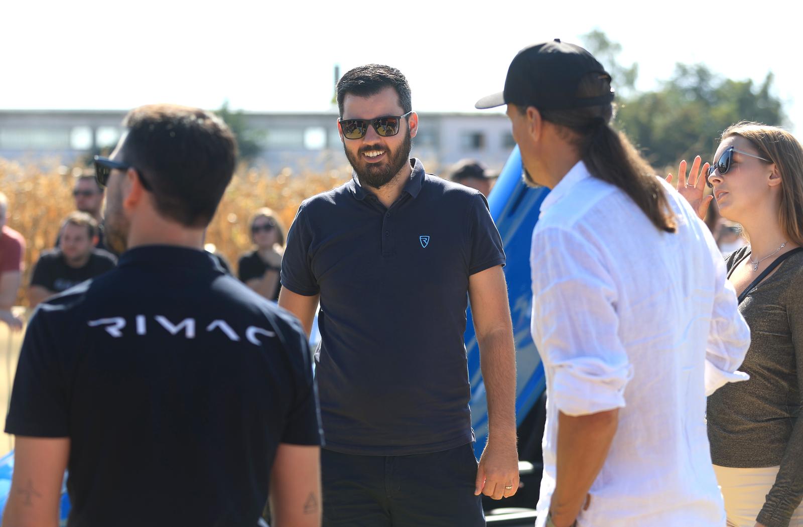 03.09.2022., Zagreb - Velika Gorica, Zrakoplovno tehnicki centar (ZTC). Utrke ubrzanja sudionika Supercar Owners Circlea. Mate Rimac.  Photo: Sanjin Strukic/PIXSELL