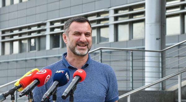 03.09.2022., Zagreb- Policija je odrzala konferenciju za medije o slucaju stradalog zastitara.Zvonimir Petrovic, voditelj Sluzbe opceg kriminaliteta PU zagrebacke, obratio se novinarima 
                                
 Photo: Sandra Simunovic/PIXSELL