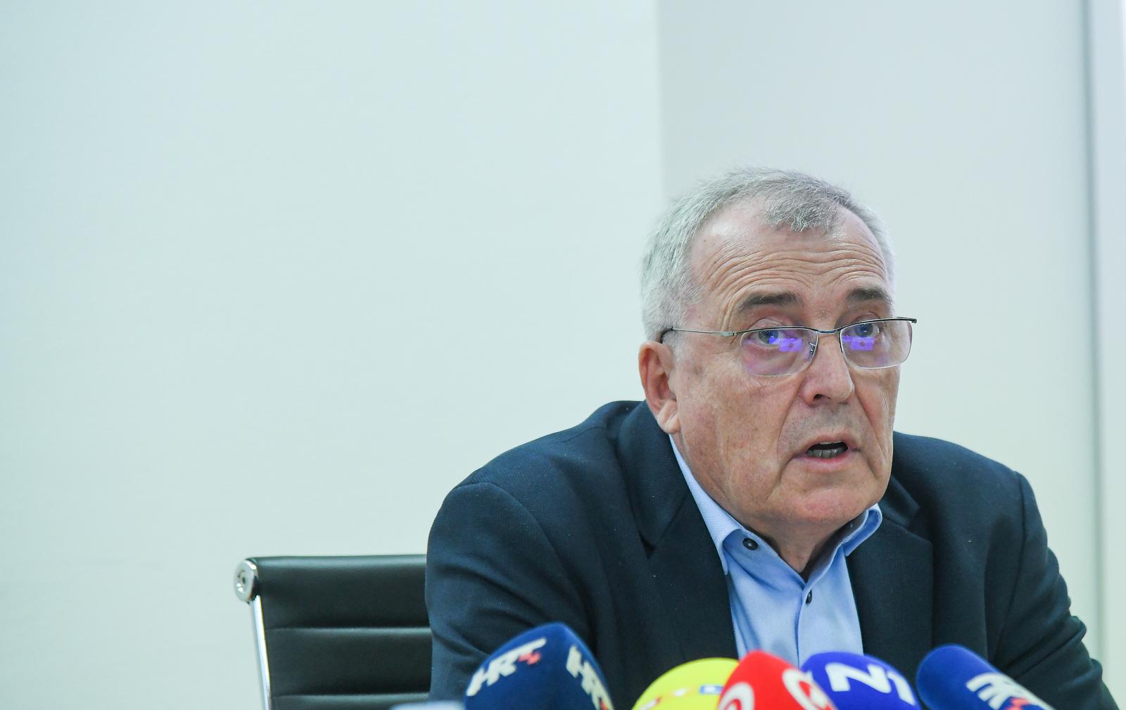 05.04.2023.., Zagreb - U povodu Svjetskog dana zdravlja odrzana je konferencija za novinare pod nazivom "Zdravlje je prvo"  Krunoslav Capak Photo: Josip Regovic/PIXSELL