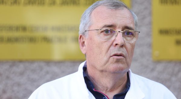 05.05.2023., Zagreb - Ravnatelj Hrvatskog zavoda za javno zdravstvo Krunoslav Capak dao je izjavu medijima nakon sto je Svjetska zdravstvena organizacija (WHO) objavila da COVID-19 vise ne predstavlja izvanrednu globalnu opasnost za zdravlje. Photo: Boris Scitar/PIXSELL