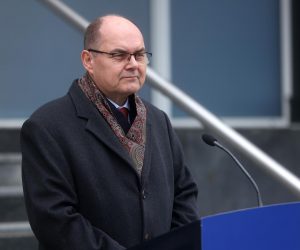 07.04.2023., Sarajevo, Bosna i Hercegovina - Visoki predstavnik u Bosni i Hercegovini Christian Schmidt odrzao je danas izvanrednu press konferenciju na kojoj je govorio o formiranju vlade FBiH. Photo: Armin Durgut/PIXSELL