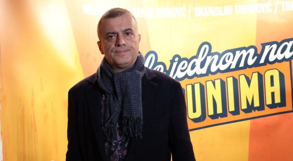 06, April, 2023, Belgrade - Celebrities at the premiere of the play "Once Upon a Time in Brijuni" in Bitef Theater. Sergej Trifunovic. Photo: Marija Mladjen/ATAImages

06, april, 2023, Beograd - Poznati na premijeri predstave "Bilo jednom na Brijunima" u Bitef teatru. Photo: Marija Mladjen/ATAImages Photo: Marija Mladjen/ATAImages/PIXSELL