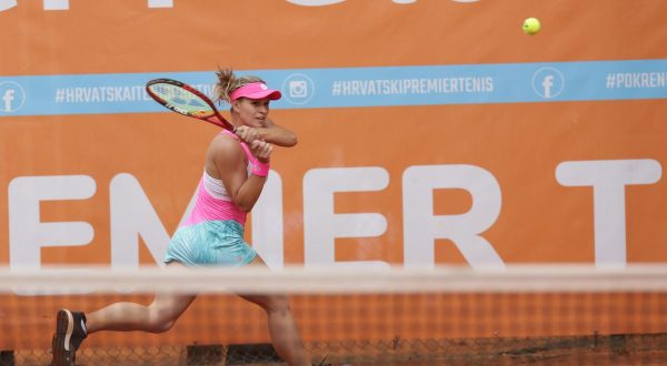 07.06.2020., Osijek - Hrvatski Premier Tenis, turnir humanitarnog karaktera u organizaciji Donne Vekic i njezine obitelji uz pokroviteljstvo Hrvatskog teniskog saveza. Photo: Dubravka Petric/PIXSELL