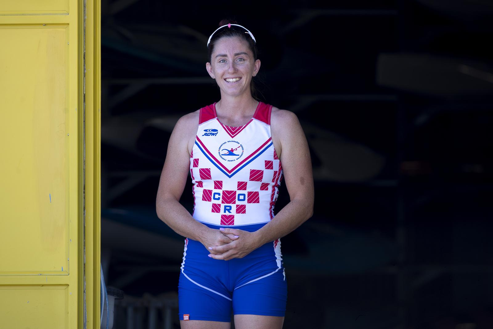 06.07.2021., Zagreb - Anamaria Govorcinovic, kajakasica na mirnim vodama ostvarila je plasman na Olimpijskim igrama u Tokiju. Prva je hrvatska kajakasica koja ce nastupiti na Olimpijskim igrama. Photo: Igor Kralj/PIXSELL