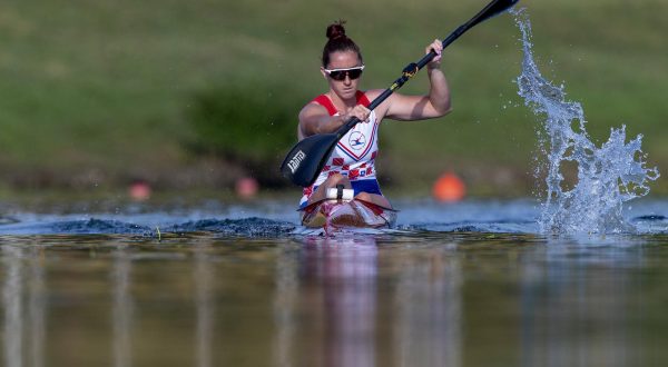 06.07.2021., Zagreb - Anamaria Govorcinovic, kajakasica na mirnim vodama ostvarila je plasman na Olimpijskim igrama u Tokiju. Prva je hrvatska kajakasica koja ce nastupiti na Olimpijskim igrama. Photo: Igor Kralj/PIXSELL