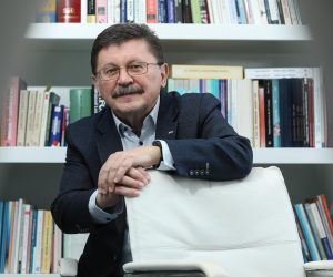 10.01.2023.,Zagreb, Vilim Ribic, osnivac i predsjednika Nezavisnog sindikata znanosti i visokog obrazovanja.    Photo: Robert Anic/PIXSELL