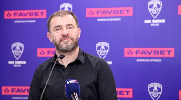 10.03.2023., Šibenik - Solaris - HNK Sibenik predstavio novog generalnog sponzora. Zeljko Karajica, vlasnik i clan Uprave HNK Sibenik Photo: Sime Zelic/PIXSELL