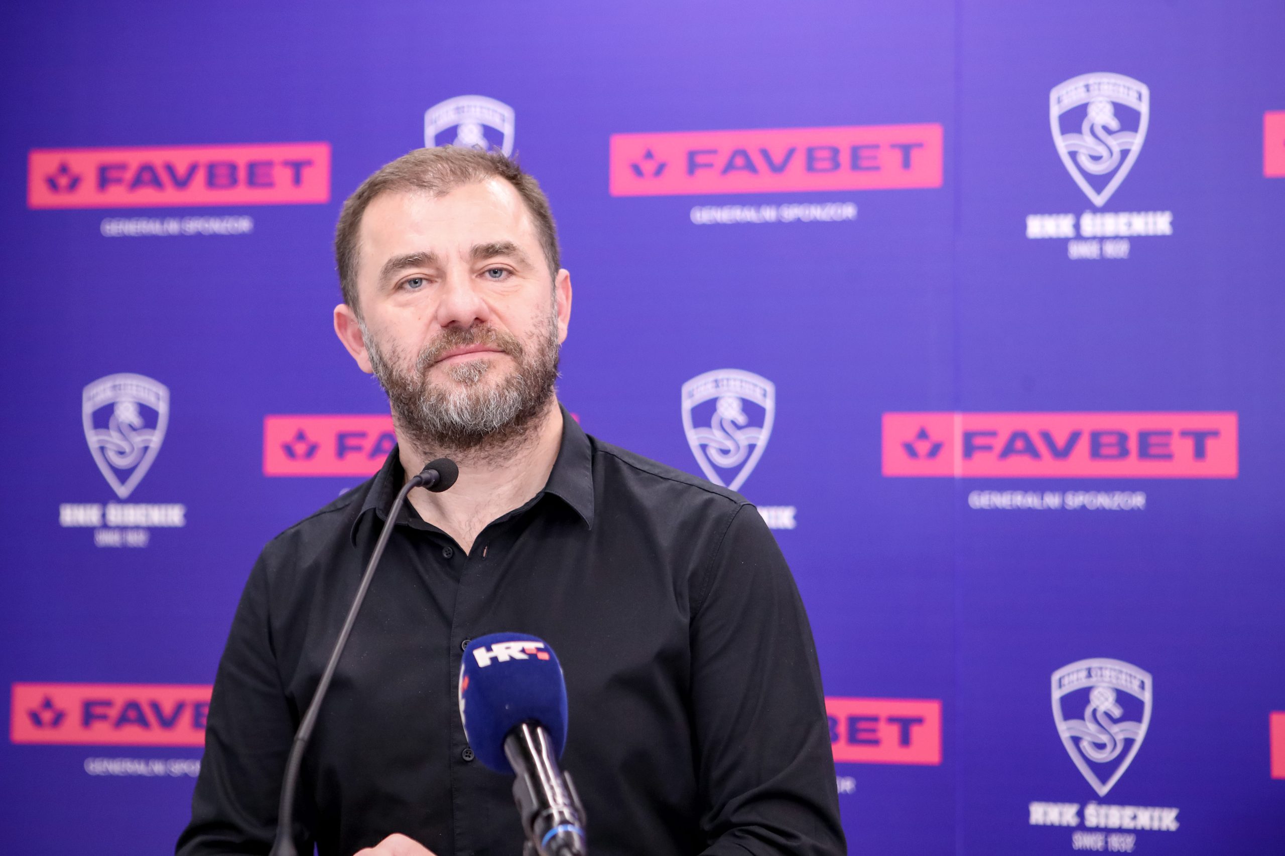 10.03.2023., Šibenik - Solaris - HNK Sibenik predstavio novog generalnog sponzora. Zeljko Karajica, vlasnik i clan Uprave HNK Sibenik Photo: Sime Zelic/PIXSELL