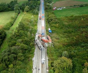 10.09.2022., Novska - Sudar teretnog i putnickog vlaka kod mjesta Rajic kod Novske u kojem je smrtno stradalo vise osoba. Photo: Davor Javorovic/PIXSELL