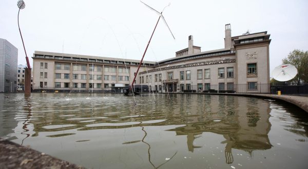 14.04.2011., Den Haag, Nizozemska. Zgrada Medjunarodnog krivicnog suda za bivsu Jugoslaviju dan uoci izricanja presude hrvatskim generalima Anti Gotovini, Ivanu Cermaku i Mladenu Markacu. r"nPhoto: Davor Puklavec/PIXSELL
