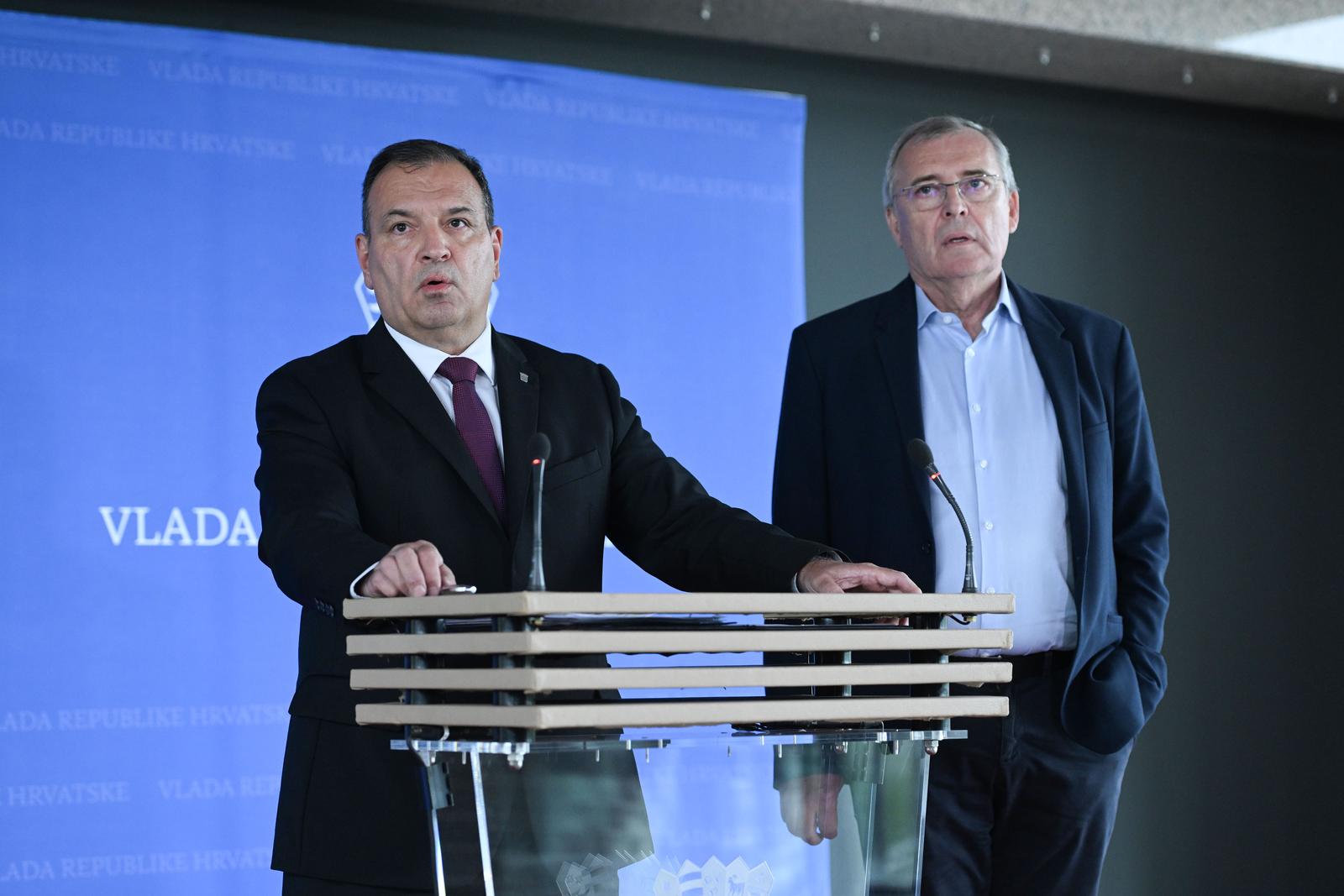 11.5.2023., Zagreb - 215. sjednica vlade republike Hrvatske. Izjave ministara nakon sjednice. Photo: Davorin Visnjic/PIXSELL