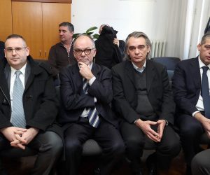 Zagreb: Nastavljeno suđenje Josipu Protegi i ostalima u aferi HPB 12.02.2019., Zagreb - Na Zupanijskom sudu nastavljeno je sudjenje Josipu Protegi i ostalim optuzenima u aferi HPB. rrPhoto: Goran Stanzl/PIXSELL