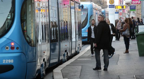 12.10.2017., Zagreb - Zbog nestanka struje u centru grada tramvajski promet bio je obustavljen. Photo: Zarko Basic/PIXSELL