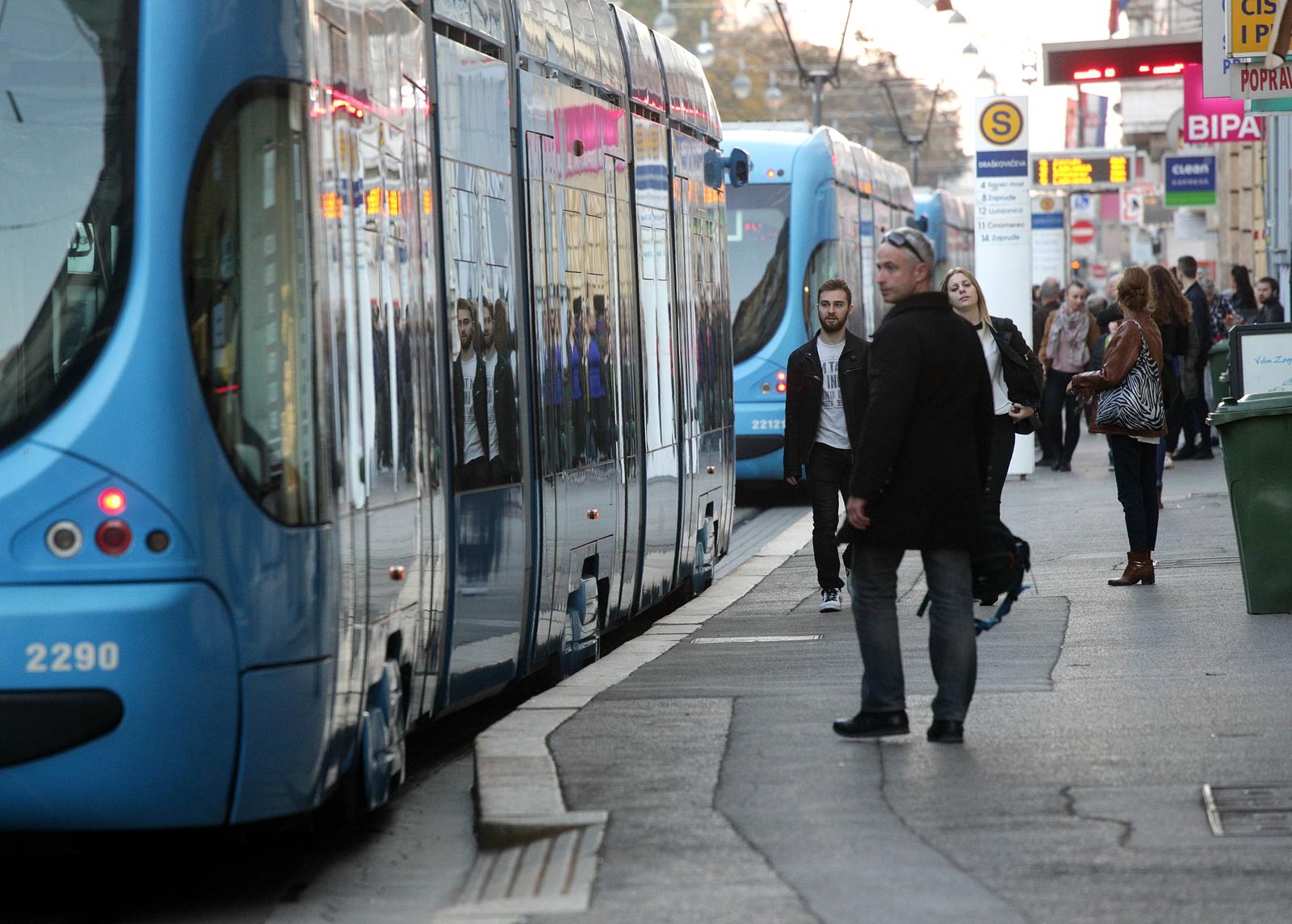 12.10.2017., Zagreb - Zbog nestanka struje u centru grada tramvajski promet bio je obustavljen. Photo: Zarko Basic/PIXSELL