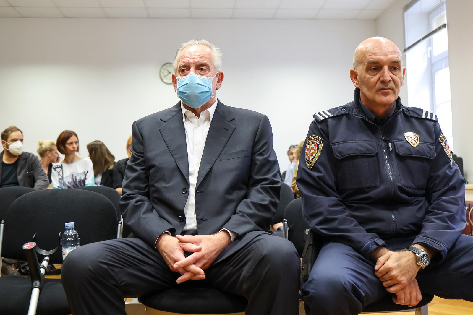 12.10.2022., Zagreb - Objava presude Ivi Sanaderu za aferu  Hypo na Opcinskom kaznenom sudu. Photo: Luka Stanzl/PIXSELL