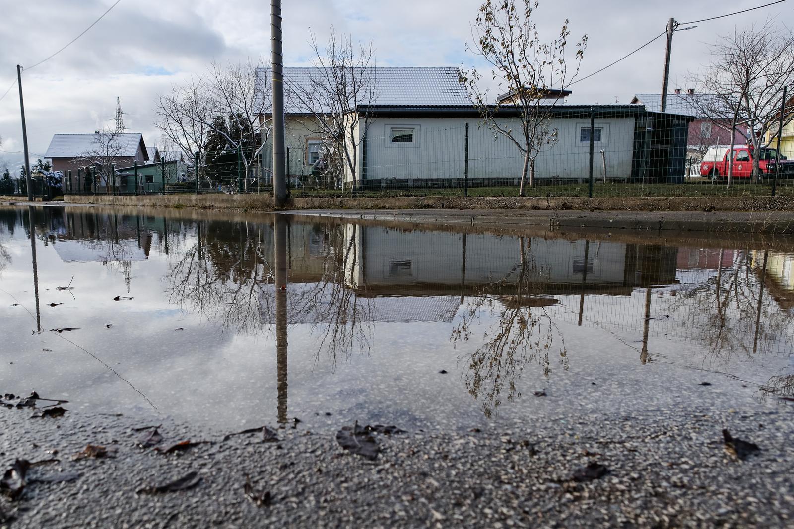 12.12.2022., Gracac - Gracac - Poplavljene kuce Photo: Sime Zelic/PIXSELL