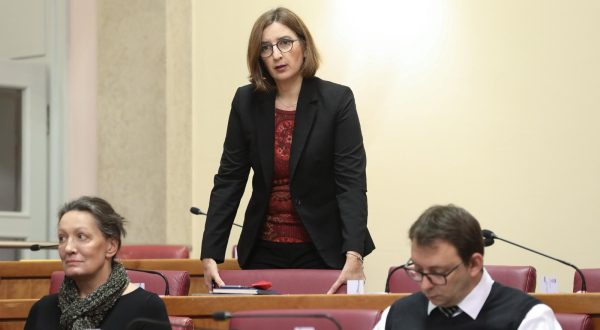 14.04.2023., Zagreb - Nastavljena 16. sjednica Hrvatskog sabora. Marijana Puljak Photo: Robert Anic/PIXSELL