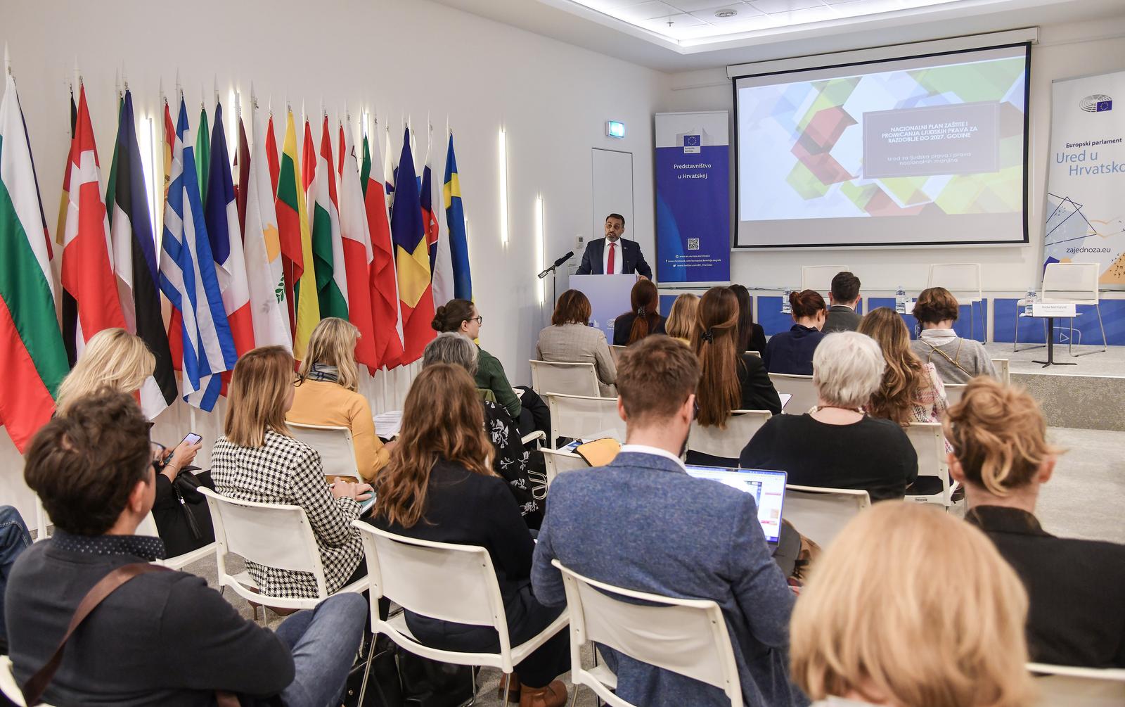 15.05.2023.., Zagreb - Javna prezentacija Nacionalnog plana zastite i promicanja ljudskih prava i suzbijanja diskriminacije za razdoblje do 2027. godine Photo: Josip Regovic/PIXSELL
