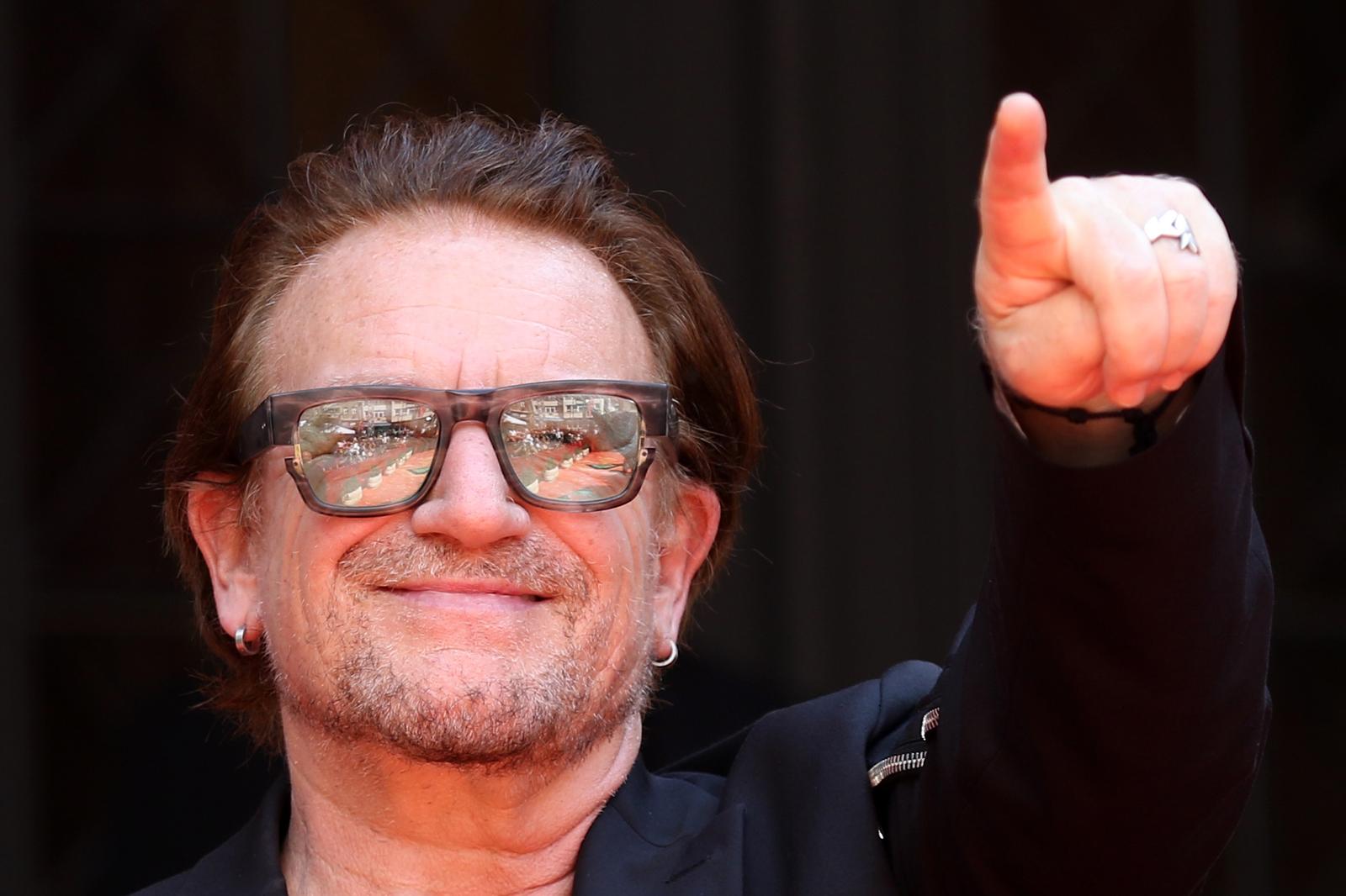 15.08.2021., Sarajevo, Bosna i Hercegovina - Bono Vox stigao u Sarajevo te prosetao tepihom 27. Sarajevo Film Festivala.rPhoto: Armin Durgut/PIXSELL
