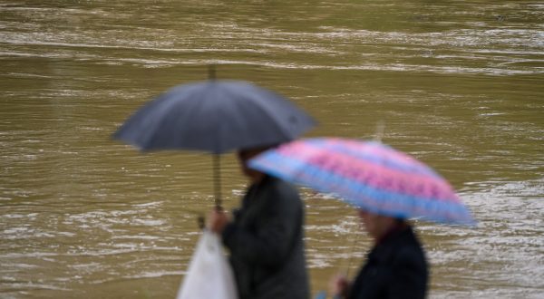 16.05.2023., Hrvatska Kostajnica - Stanje pred nadolazeci vodeni val i dizanje rijeke Une. Photo: Igor Soban/PIXSELL
