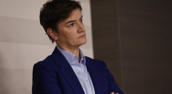 16, May, 2023, Belgrade - The President of the Republic of Serbia and the President of the Serbian Progressive Party, Aleksandar Vucic, held a media conference after the party's presidency. Ana Brnabic. Photo: Amir Hamzagic/ATAImages

16, maj, 2023, Beograd  - Predsednik Republike Srbije i predsednik Srpske napredne stranke Aleksandar Vucic je odrzao konferenciju za medije nakon predsednistva stranke. Photo: Amir Hamzagic/ATAImages Photo: Amir Hamzagic/ATA Images/PIXSELL