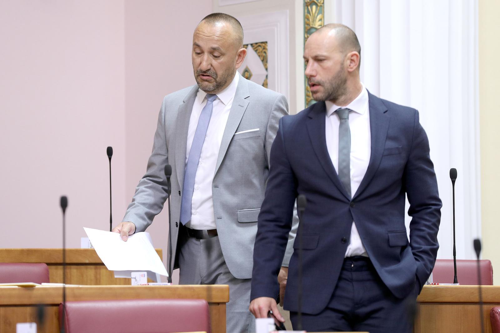 17.05.2023., Zagreb - Sabor 16. sjednicu, nakon slobodnih rasprava zastupnika, nastavlja raspravom o prijedlogu zakona o izvanparnicnom postupku. Photo: Patrik Macek/PIXSELL