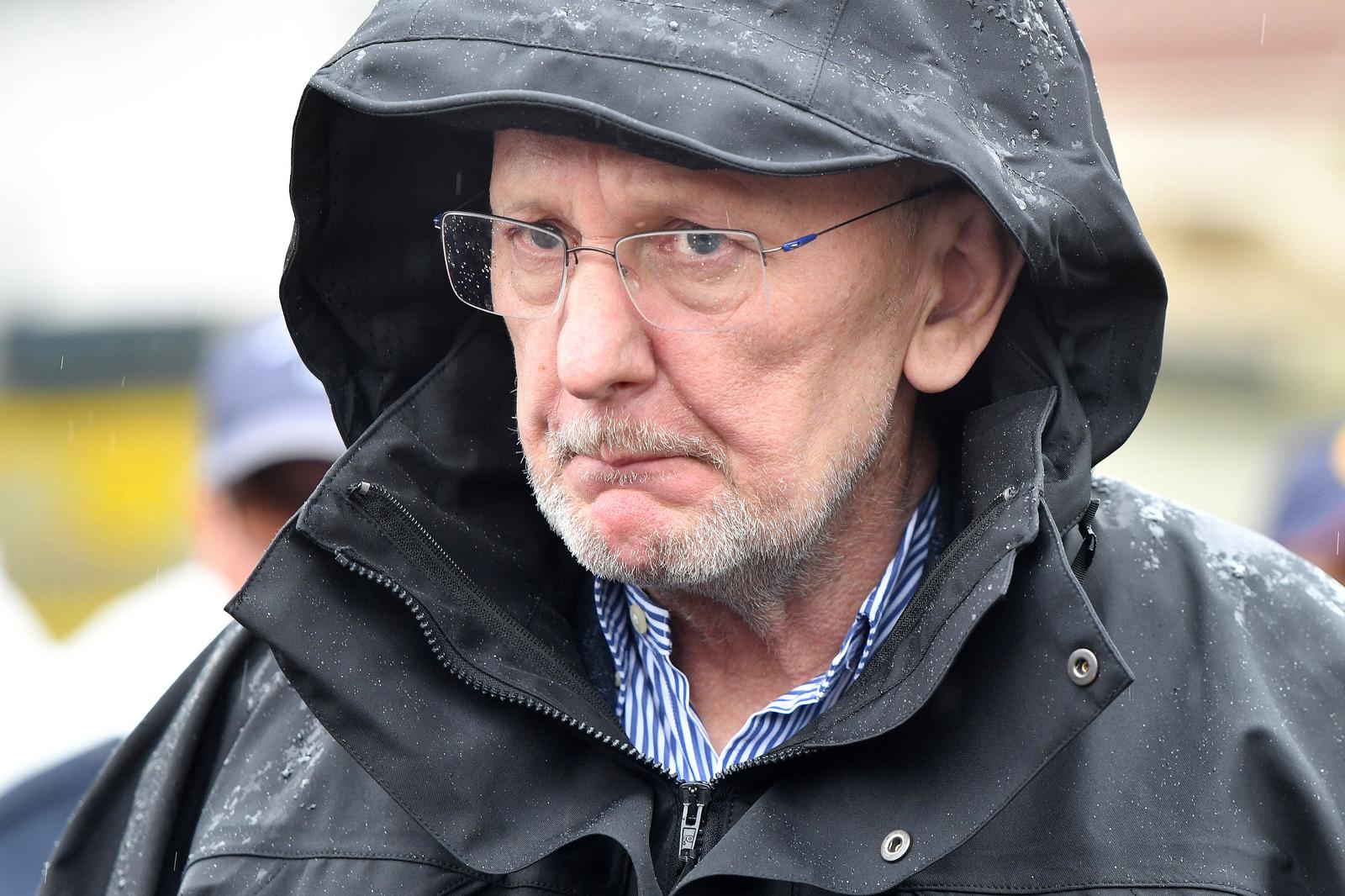 17.05.2023., Mursko Sredisce- Ministar Davor Bozinovic obisao je nasip uz rijeku Muru gdje je stanje od poplave pod kontrolom. Photo: Vjeran Zganec Rogulja/PIXSELL