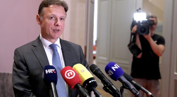 17.05.2023., Zagreb - Nakon sjednice Predsjednistva Hrvatskoga sabora predsjednik Gordan Jandrokovic odrzao je konferenciju za medije. Photo: Patrik Macek/PIXSELL