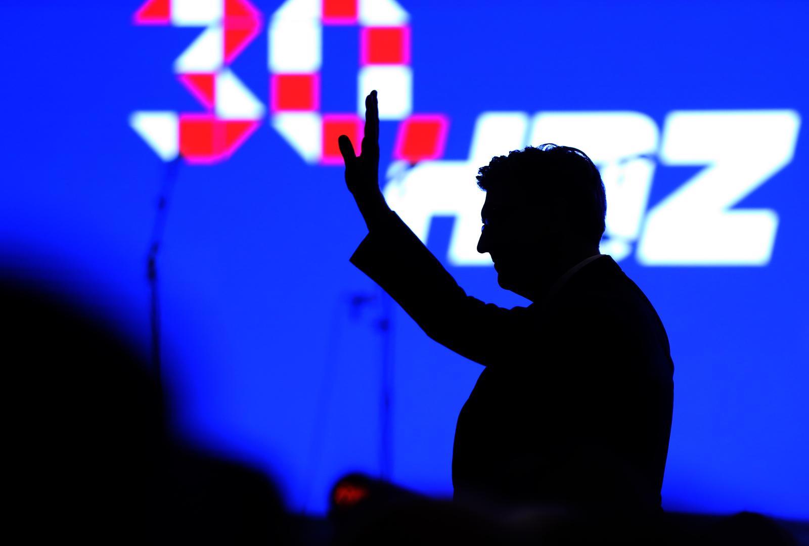 17.06.2019., Zagreb - U povodu 30. obljetnice osnutka Hrvatske demokratske zajednice odrzana Svesana akademija u Koncertnoj dvorani Vatroslav Lisinski. Andrej Plenkovic,  Photo: Sanjin Strukic/PIXSELL