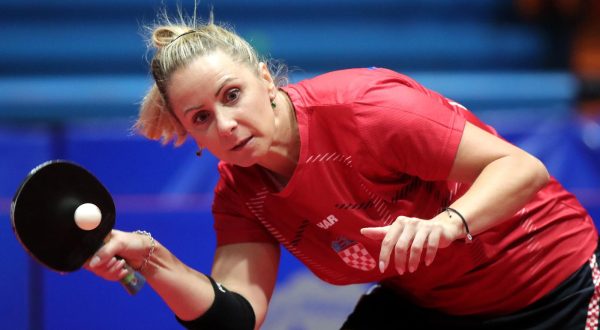 18.06.2021., Zagreb - Dom sportova, dvorana II. Zagreb Open, stolnotenisko medjunarodno natjecanje. Malobabic Ivana. Photo: Sanjin Strukic/PIXSELL
