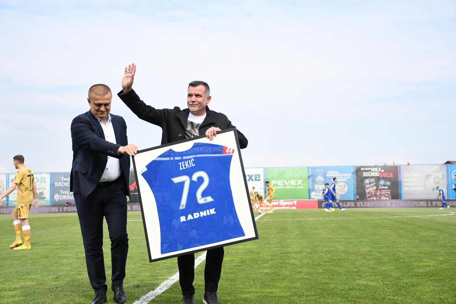 19.05.2023., Gradski stadion Ivan Kusek Apas, Koprivnica - SuperSport HNL, 35. kolo, NK Slaven Belupo - HNK Hajduk. Zoran Zekic. Photo: Damir Spehar/PIXSELL Photo: Damir Spehar/PIXSELL