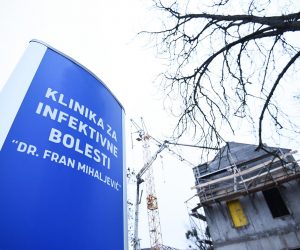 19.12.2022., Zagreb - Obilazak obnovljenog prostora Klinike za infektivne bolesti "Dr. Fran Mihaljevic" nakon potresa. Photo: Neva Zganec/PIXSELL