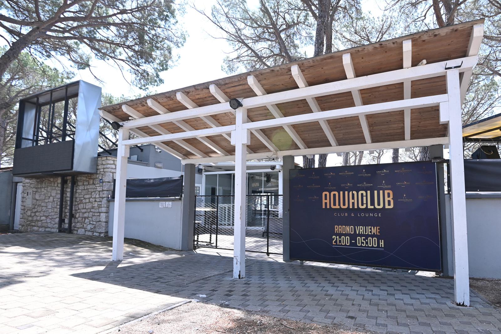 21.05.2023., Biograd - Sinoc je u ugostiteljskom objektu Aqua kod plaze Soline doslo do masovne tucnjave. Redar je zadobio teske tjelesne ozljede nakon cega je preminuo. Photo: Dino Stanin/PIXSELL