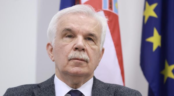 22.02.2023., Zagreb - Ured Europskog parlamenta u Hrvatskoj organizirao je panel na temu "Godisnjica rata u Ukrajini" u sklopu serijala Hrvatskoga radija "Eurotribina - perspektive i izazovi" koji se emitira iz Kuce Europe u Zagrebu. Mladen Vedris Photo: Sanjin Strukic/PIXSELL