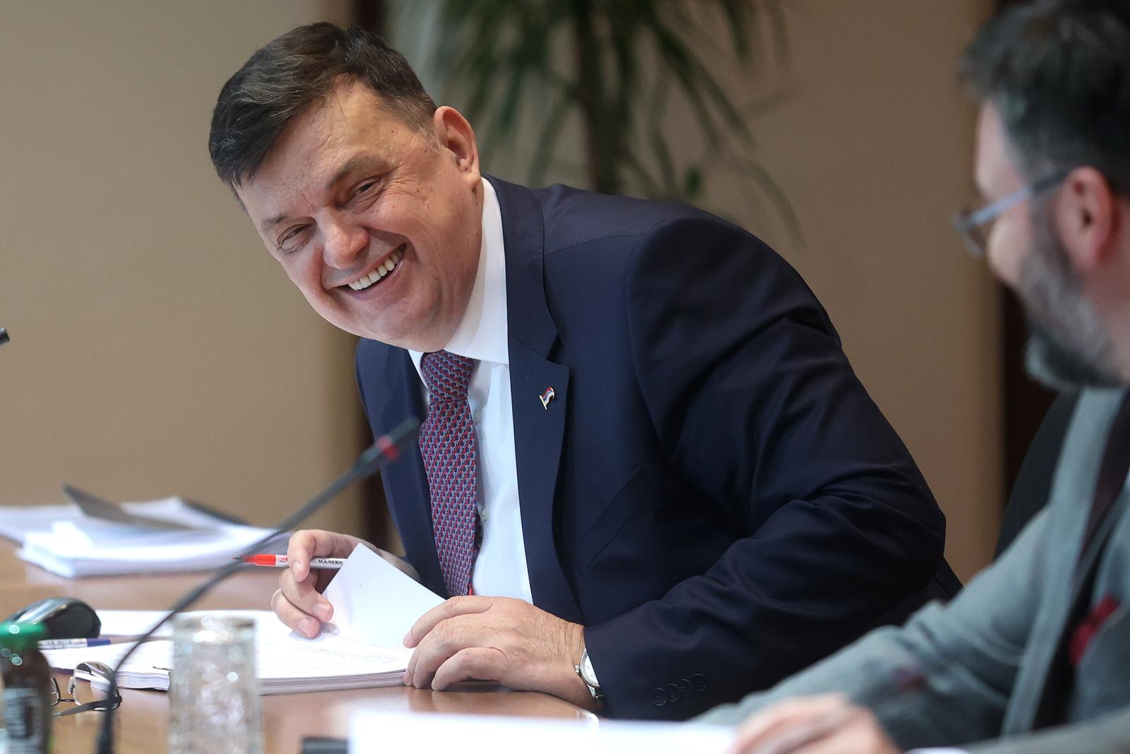 23.02.2023., Sarajevo, Bosna i Hercegovina - Sjednica Vijeca ministara Bosne i Hercegovine.   Photo: Armin Durgut/PIXSELL