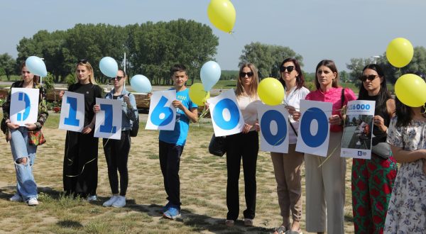 25.05.2022., Osijek - Obiljezavanje Medunarodnog dana nestale djece. Photo: Dubravka Petric/PIXSELL