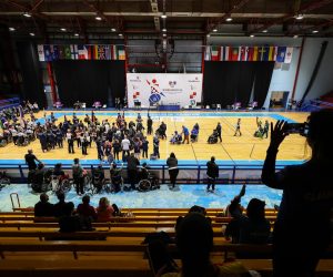 26.03.2023,Zagreb - Svecano otvorenje World Boccia Intercontinental Challenger - Zagreb 2023., svjetskog turnira u parabocanju koji se odzava u Domu sportova.
 Photo: Jurica Galoic/PIXSELL