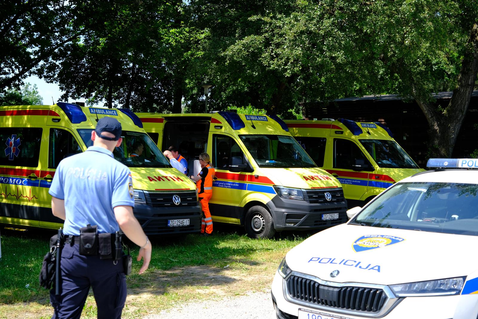 26.05.2023., Zagreb - Zagrebacki maturanti slave kraj srednje skole na Bundeku. Photo: Slaven Branislav Babic/PIXSELL