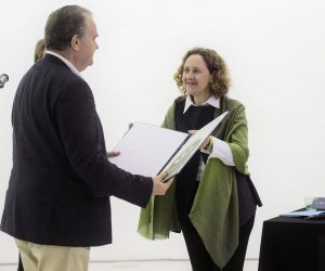 27.3.2023., Zagreb - Odrzana je svecana dodjela godisnjih nagrada i izlozba laureata Hrvatskog drustva likovnih umjetnika za postignuca u 2022. godini, uz prigodno obracanje ministrice kulture i medija Nine Obuljen Korzinek. Dobitnik nagrade za zivotno djelo je Goran Trbuljak, dobitnica nagrade za najbolju izlozbu bila je Hana Miletic, dobitnik nagrade za mladog umjetnika bio je Domagoj Rogina, a za doprinos likovnoj umjetnosti ravnatelj Muzeja za umjetnost i obrt Miroslav Gasparovic. Photo: Neva Zganec/PIXSELL