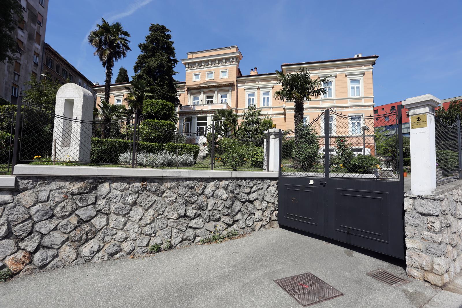 27.04.2018., Rijeka - Zgrada i park Rijecke nadbiskupije. "nPhoto: Goran Kovacic/PIXSELL