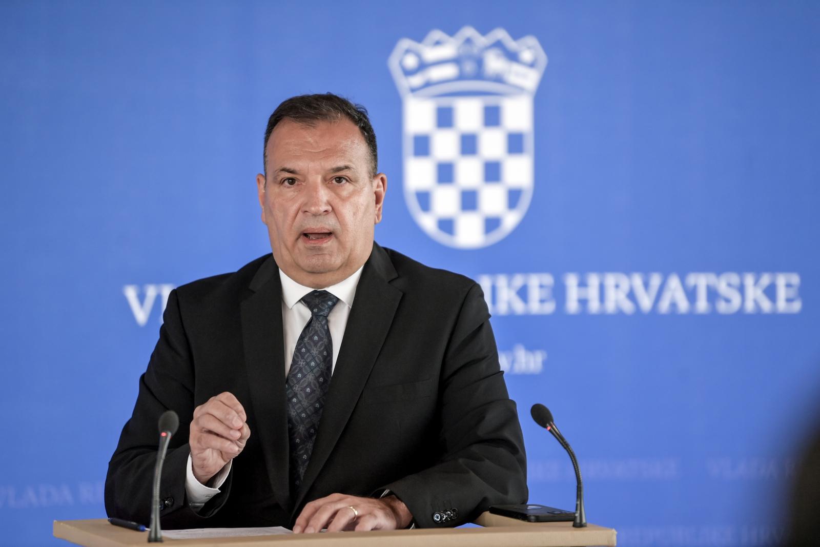 27.04.2023., Zagreb - 212. Izjave nakon Sjednice Vlade RH. Photo: Igor Soban/PIXSELL