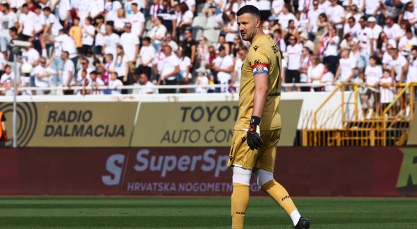 28.05.2023., Stadion Poljud, Split - Utakmica 36. kola Supersport HNL-a: Hajduk - Sibenik.
Daniel Subasic Photo: Miroslav Lelas/PIXSELL