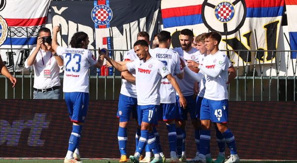 28.05.2023., Stadion Poljud, Split - Utakmica 36. kola Supersport HNL-a: Hajduk - Sibenik. Photo: Miroslav Lelas/PIXSELL