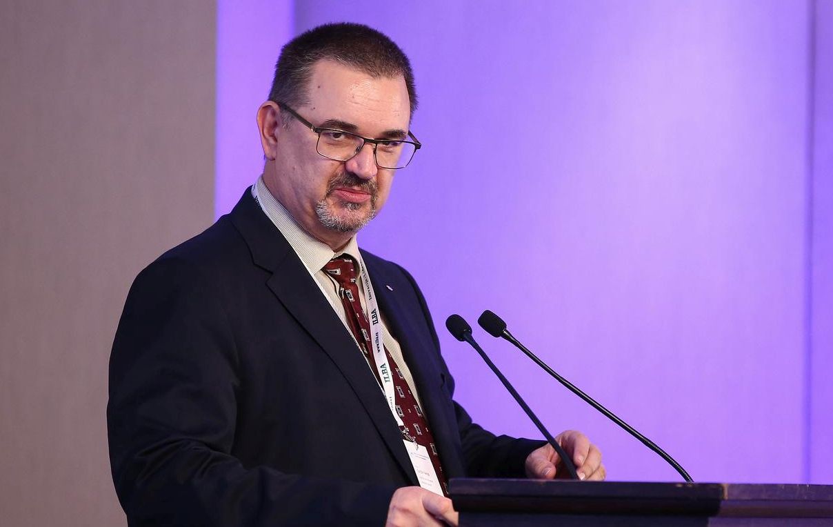 26.10.2022., Zagreb -  Digital Transformation Conference 2022, Smart Industry BrainStorm. Hibridne prijetnje i kibernetska sigurnost kriticnih infrastruktura. dr. sc. Gordan Akrap. Photo: Matija Habljak/PIXSELL