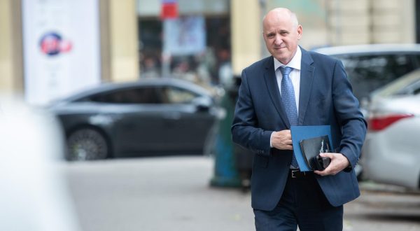8.5.2023., Zagreb -  Dolazak clanova HDZ-a na sjednicu sireg Predsjednistva. Branko Bacic. Photo: Neva Zganec/PIXSELL