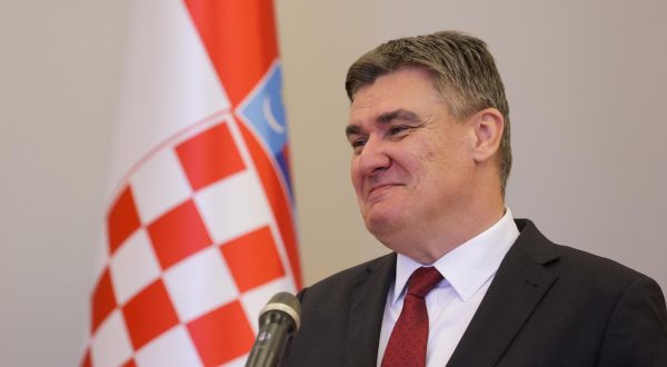 11.05.2023., Ured predsjednika, Zagreb - Dolazak clana Predsjednistva Bosne i Hercegovine Denisa Becirovica na radni sastanak sa predsjednikom Zoranom Milanovicem. Izjave za medije nakon sastanka. Photo: Luka Stanzl/PIXSELL
