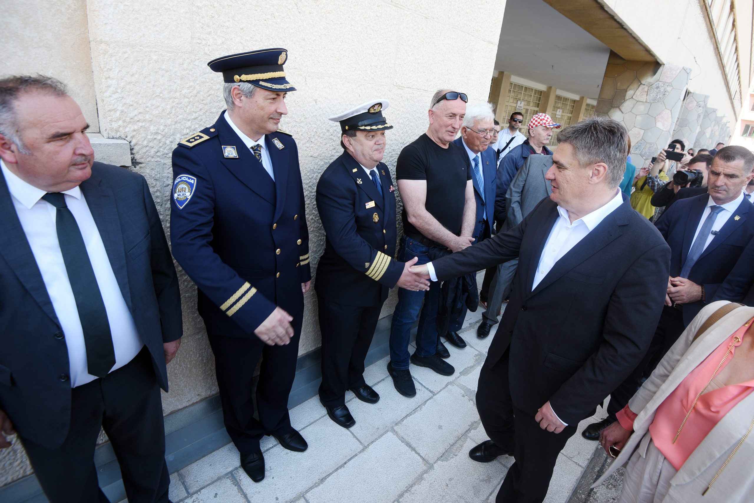 Split, 6.5.2023.-Obilježavanje 32. obljetnice javnog prosvjeda pred Banovinom . foto HINA/ Mario STRMOTIĆ/ ms
